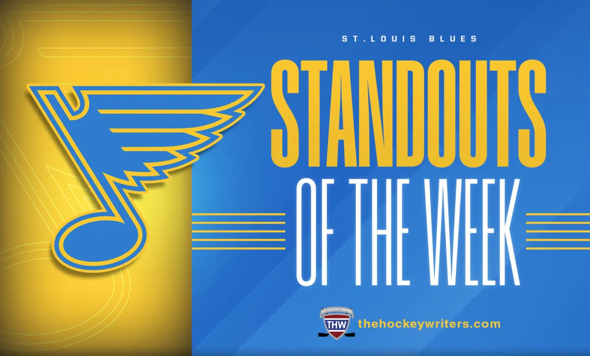 Blues' Standouts of the Week: Snuggerud, Holloway, and a Tribute to Bobby Plager - Image 1