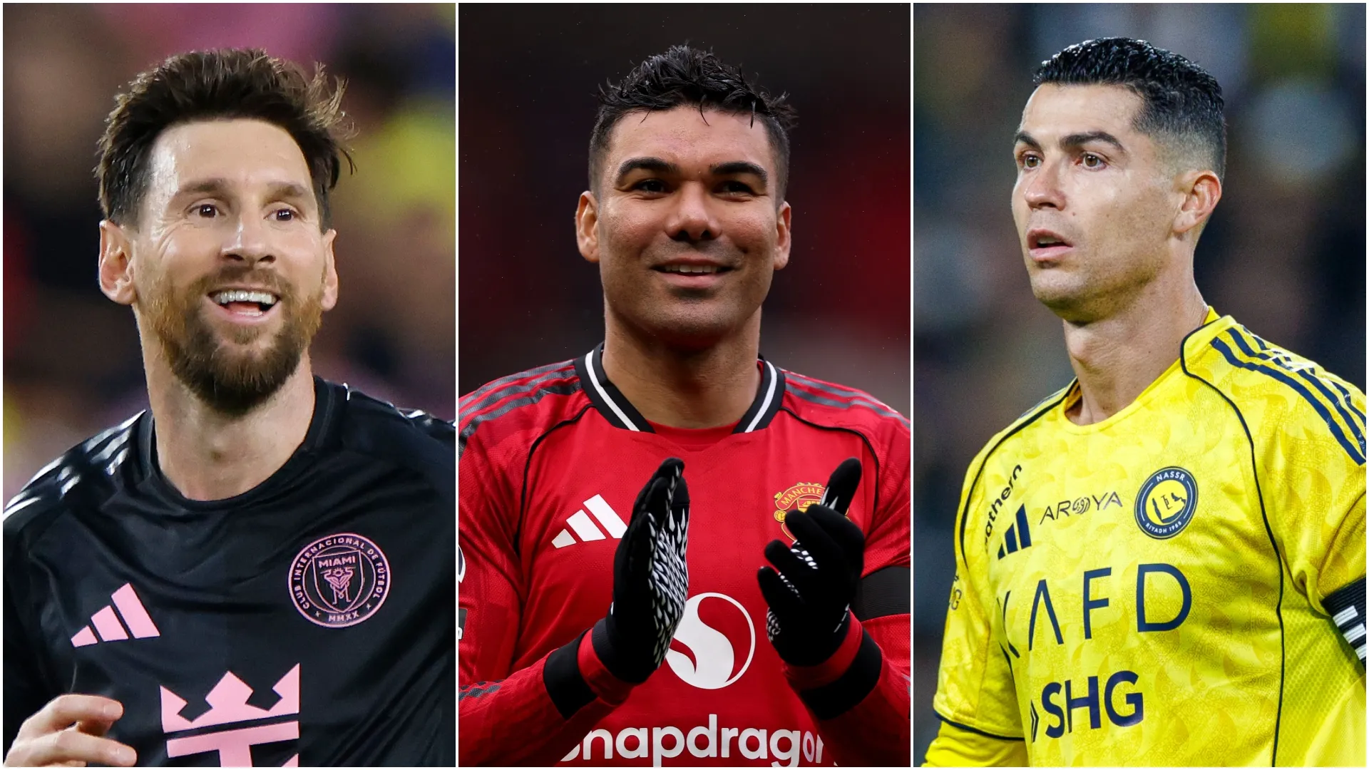 Casemiro cerca del Inter Miami de Messi, pese al interés del Al Nassr de Ronaldo