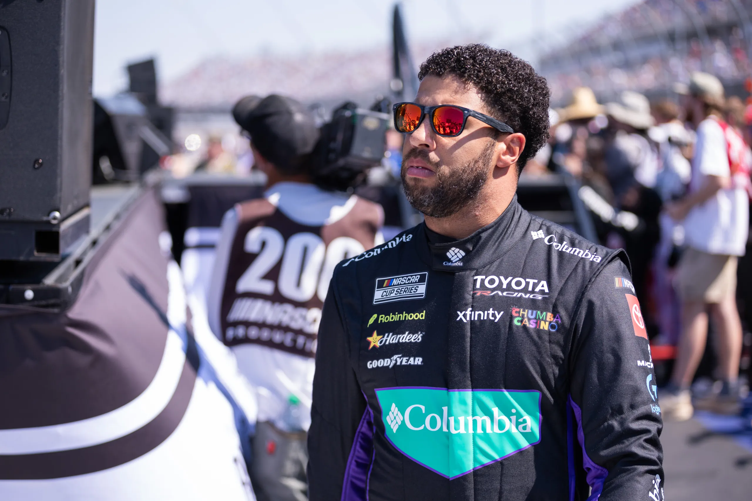 Hamlin Analyzes Wallace-Hocevar Incident at Martinsville