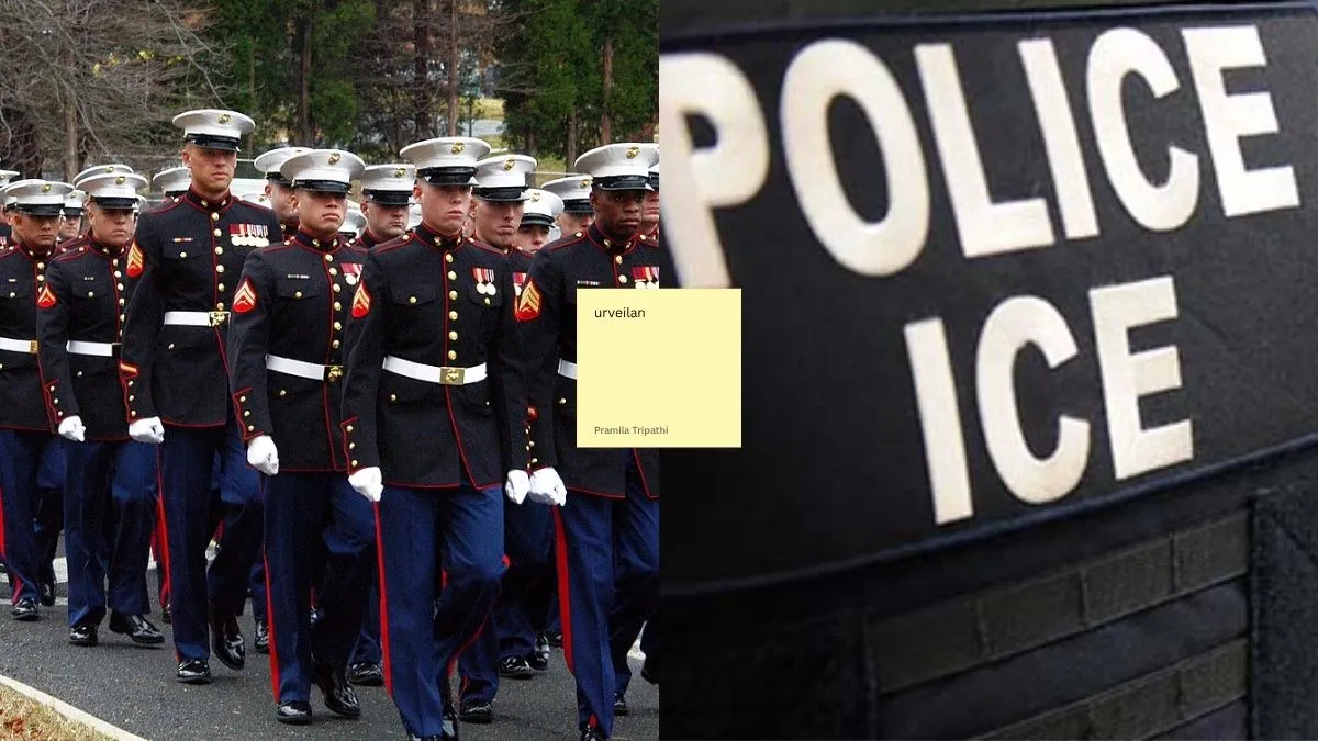 ICE Agents at Marine Graduation: New Immigration Checkpoint