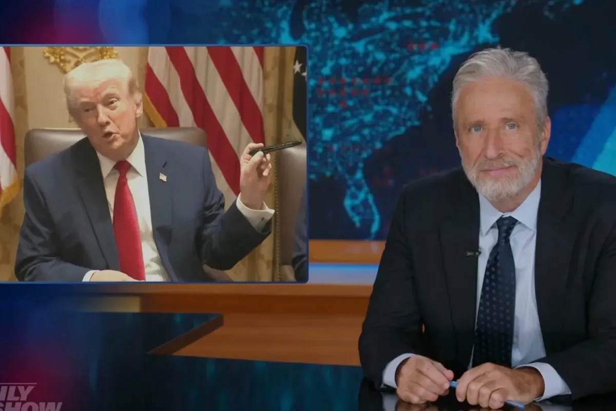 Jon Stewart Slams Trump: 'Less Commander-in-Chief, More Grandpa Without a Filter'
