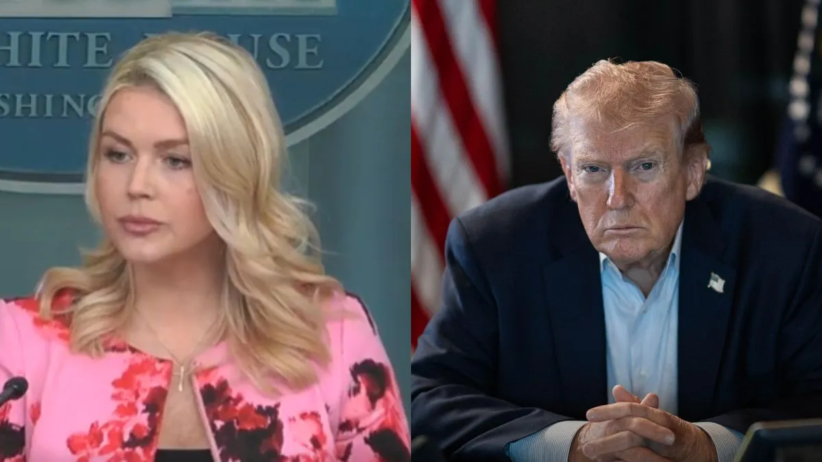 Karoline Leavitt Dodges Question on Trump's Iran War Crime Threats