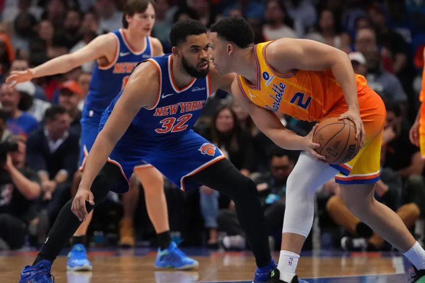 Knicks' Karl-Anthony Towns Still Adapting After 75 Games - Image 2 Knicks' Karl-Anthony Towns Still Adapting After 75 Games - Image 2