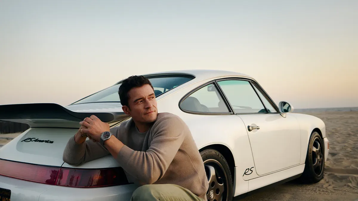 Orlando Bloom Revela su Pasión por Porsche y su Nuevo Rol en Porsche Design