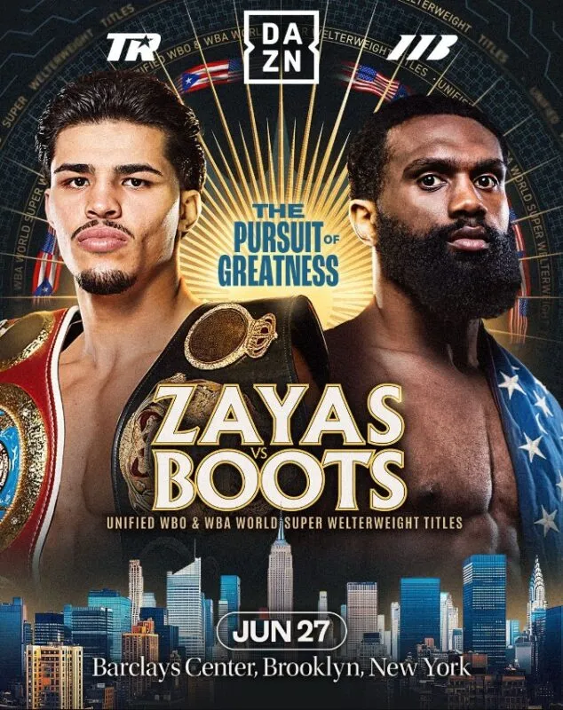 Xander Zayas vs. Jaron 'Boots' Ennis: Unified 154lb Titles Clash in Super Welterweight - Image 1